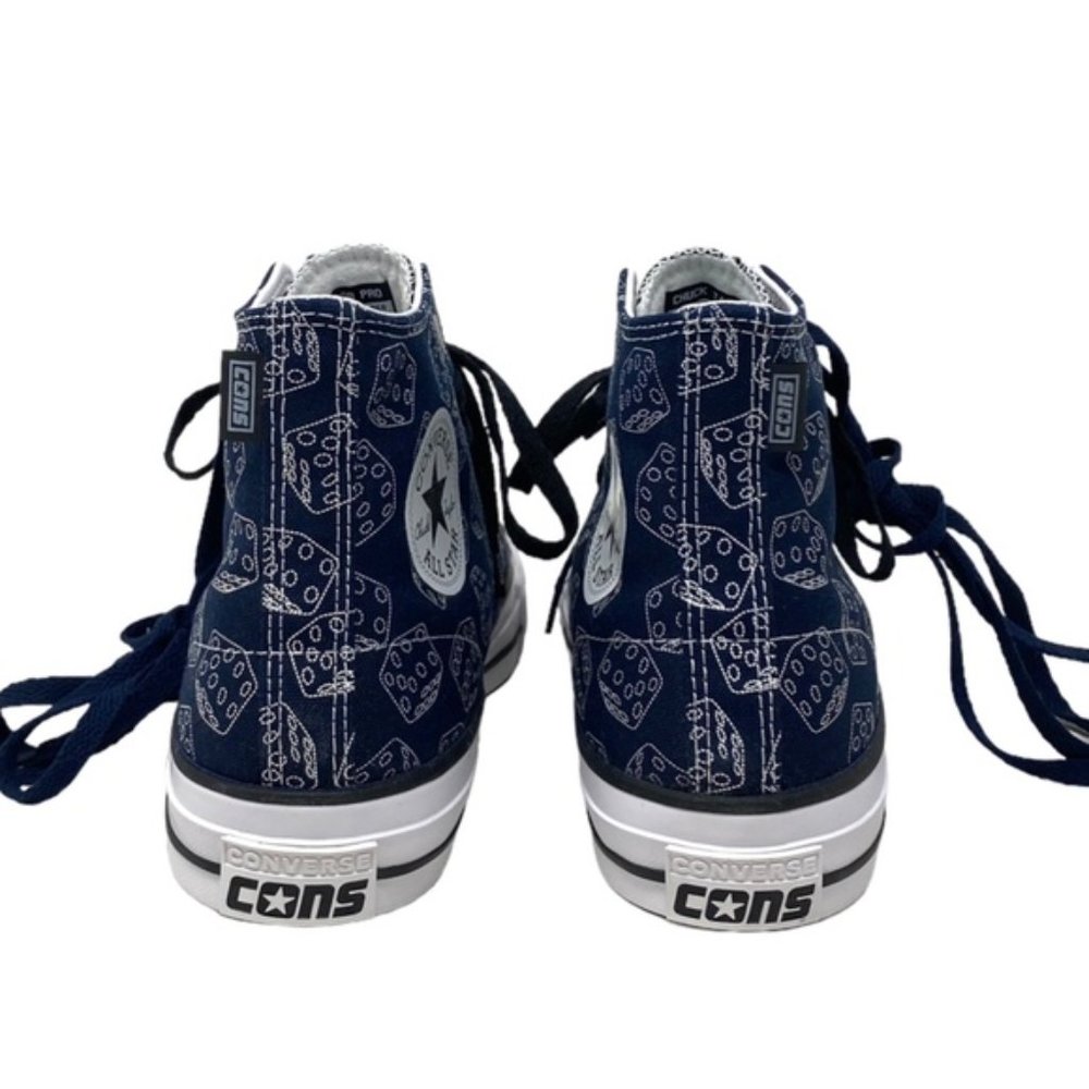 Converse CONS Chuck Taylor Pro Casual Women Sneakers High Top Shoes Navy A03222C - Picture 8 of 10